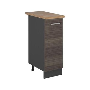 Vicco LÉKÁRNIČKOVÁ SKŘÍŇKA R-Line Ušlechtilá šedá 30 cm , PD Dub obraz