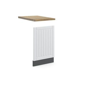 Vicco PŘEDNÍ PANEL Fame-Line Bílý venkovský dům 45 cm , PD Dub obraz