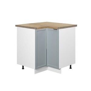 Vicco ROHOVÁ SKŘÍŇKA Fame-Line Světle modrošedá 80.5 cm , PD Dub obraz