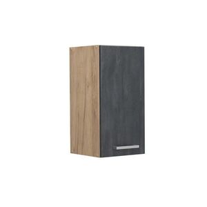 Vicco VĚŠÁK NA STĚNU R-Line Černý beton 30 cm obraz