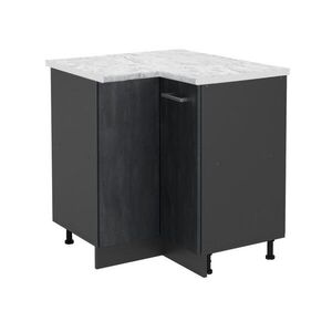 Vicco ROHOVÁ SKŘÍŇKA R-Line Černý beton 75.6 cm PD Mramor obraz