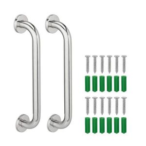 Relaxdays MADLO Stříbrné 2-ks sada nerez 40 cm obraz
