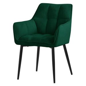 ML-DESIGN JÍDELNÍ ŽIDLE tmavě zelená froté obraz