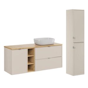 Petits-meubles KOUPELNOVÝ NÁBYTEK 140.6cm Alba 2er-Set Kašmír obraz