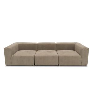 MID.YOU TŘÍMÍSTNÁ POHOVKA, textil, jílová barva obraz