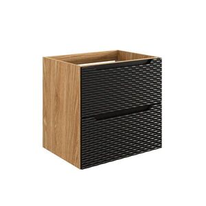 Petits-meubles SKŘÍŇKA POD UMYVADLO 60cm Elora Černá a dřevěná obraz