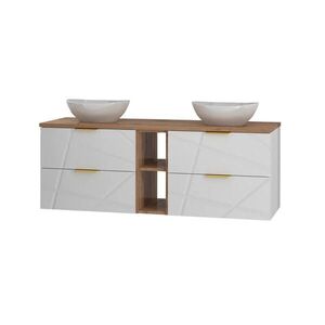 Petits-meubles DVOJUMYVADLO 140.6cm Aurora Bílá obraz