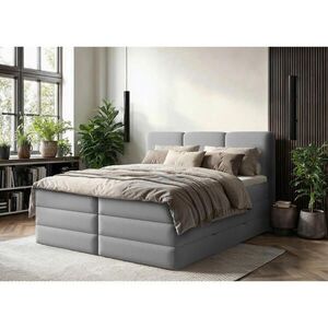 MID.YOU POSTEL BOXSPRING, 180/200 cm, šedá obraz