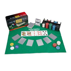 Relaxdays POKERSET vícebarevný 200 žetonů obraz