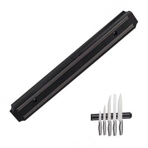 Relaxdays LIŠTA černá magnetická 33 cm obraz