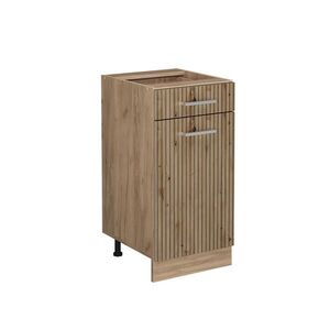 Vicco SPODNÍ SKŘÍŇKA KUCHYŇSKÉ LINKY R-Line Řemeslný dub 40 cm bez pracovní desky obraz