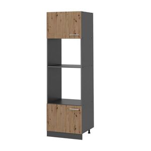 Vicco SKŘÍŇKA NA MIKROVLNNOU TROUBU R-Line Řemeslný dub 60 cm obraz