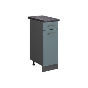 Vicco SPODNÍ SKŘÍŇKA KUCHYŇSKÉ LINKY R-Line Modrošedá 30 cm , PD Antracit obraz