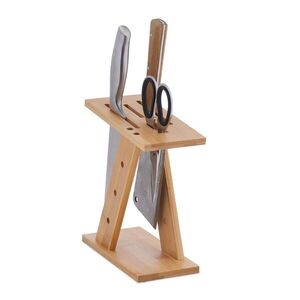 Relaxdays BLOK přírodní bambus neosazený 22 cm obraz
