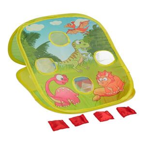 Relaxdays HRA Vícebarevná Dino Pop-Up se sáčky 5-dílná sada obraz