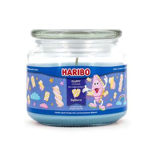 SVÍČKA Barevná vonná sklo 300 g Fluffy Clouds obraz