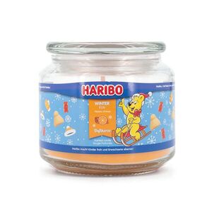 SVÍČKA Barevná vonná sklo 300 g Winter Fun obraz