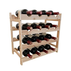Relaxdays VINOSTOJAN Přírodní bambus obraz