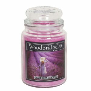 SVÍČKA Transparentní Lavender Bergamot obraz