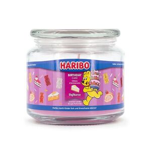 SVÍČKA Barevná vonná sklo 300 g Birthday Cake obraz