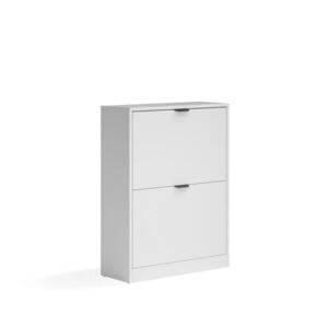 Vicco BOTNÍK NA BOTY Gizmo, Bílá/Černá, 59 x 77.6 cm se 2 přihrádkami obraz
