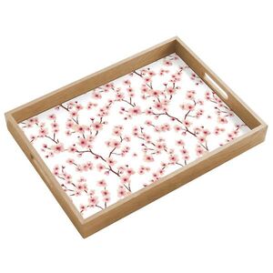OnlyWow SERVÍROVACÍ PODNOS Třešňový květ - větve - růžová 50x35 cm obraz