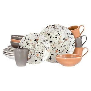 Creatable KOMBINOVANÁ SOUPRAVA Terrazzo Mix 16dílné obraz