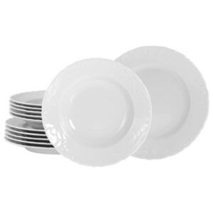 Creatable JÍDELNÍ SOUPRAVA Rokoko weiss 12dílné obraz