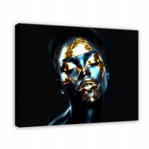 Wallarena OBRAZY Abstraktní žena Zlatá 60x40 obraz