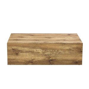 Redom KONFERENČNÍ stolek 90/50/30 cm s dřevěným dekorem, minimalistický tvar, stabilní provedení, Wood obraz