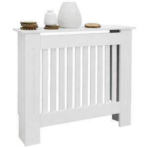 ECD-Germany KRYT RADIATORU ve venkovském stylu 78 x 19 x 82 cm bílý obraz