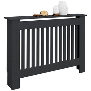 ML-DESIGN OBLOŽENÍ RADIÁTORU ve venkovském stylu 112 x 19 x 82 cm antracit obraz