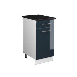 Vicco SPODNÍ SKŘÍŇKA PRO DŘEZ/VARNOU DESKU Fame-Line, Tmavě modrá s vysokým leskem/Bílá, 40 cm, PD Antracit obraz