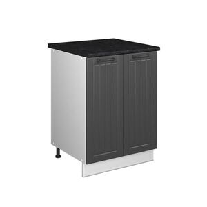 Vicco SKŘÍŇKA POD DŘEZ Fame-Line, Tmavě šedá/Bílá, 60 cm obraz