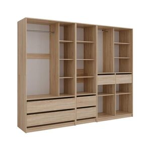 Vicco ŠATNÍ SKŘÍŇ Elmo Sonoma 100 x 200 cm Sada 3 kusů obraz
