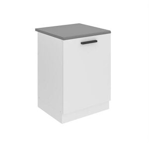 B BELINI GROUP SKŘÍŇKA POD DŘEZ 60 cm SDZ, s pracovní deskou, s 1 dvířky, Bílá matná obraz