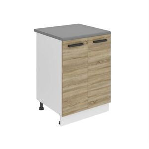 B BELINI GROUP KUCHYŇSKÁ SPODNÍ SKŘÍŇKA 60 cm SD2, s pracovní deskou, s 2 dvířky, Dub Sonoma obraz
