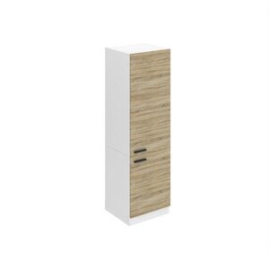 B BELINI GROUP VYSOKÁ SKŘÍŇKA kuchyně SSL 60x204 cm, s 2 dvířky, Dub Sonoma obraz