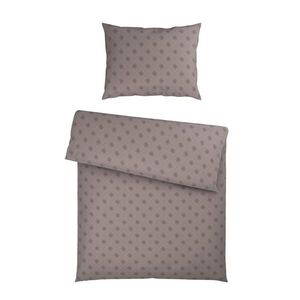 Ambia Home POVLEČENÍ satén šedohnědá 140/200 cm obraz