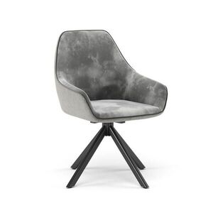 Vicco LOUNGE CHAIR Eleganza Světle šedá 60 x 89 cm obraz