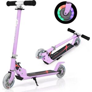 COSTWAY KOLOBĚŽKA 85 cm fialová obraz