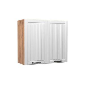 Vicco VĚŠÁK NA STĚNU Fame-Line, Bílý venkovský dům/Zlatý mocný dub, 80 cm obraz