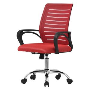 ML-DESIGN KANCELÁŘSKÁ ŽIDLE Červená obraz