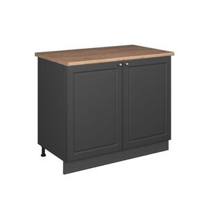 Vicco SKŘÍŇKA POD DŘEZ Fame-Line, Anthrazit-Gold Landhaus/Antracit, 100 cm, PD Dub obraz
