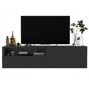 Meble Lindner TV stolek Enjoy Grafit mat 120 cm se zásuvkou obraz