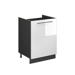 Vicco SKŘÍŇKA POD DŘEZ Fame-Line, Bílá vysoký lesk/Antracit, 60 cm obraz