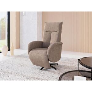 Sit & More RELAXAČNÍ KŘESLO, textil, cappuccino obraz