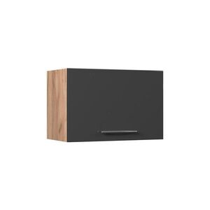 Vicco VĚŠÁK NA STĚNU Fame-Line, Antracitový vysoký lesk/Zlatý mocný dub, 60 cm obraz
