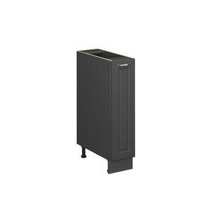 Vicco LÉKÁRNIČKOVÁ SKŘÍŇKA Fame-Line, Anthrazit-Gold Landhaus/Antracit, 20 cm bez pracovní desky obraz