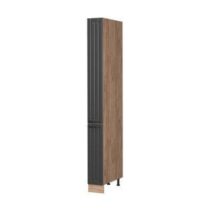 Vicco LÉKÁRNIČKOVÁ SKŘÍŇKA Fame-Line, Tmavě šedá/Zlatý mocný dub, 20 cm obraz
